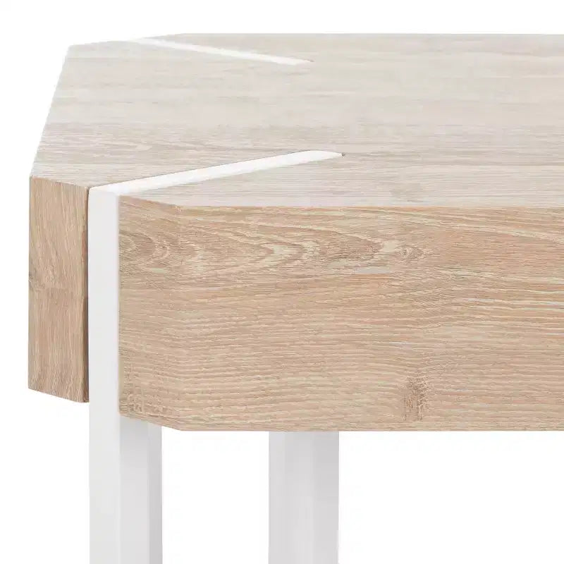 Mesa de centro Edgecombe - Natural/Blanco