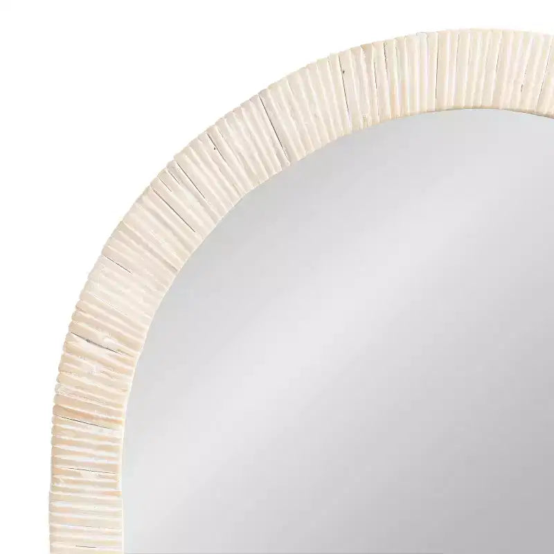 Espejo de pared enmarcado con arco Rahfy de 20x30