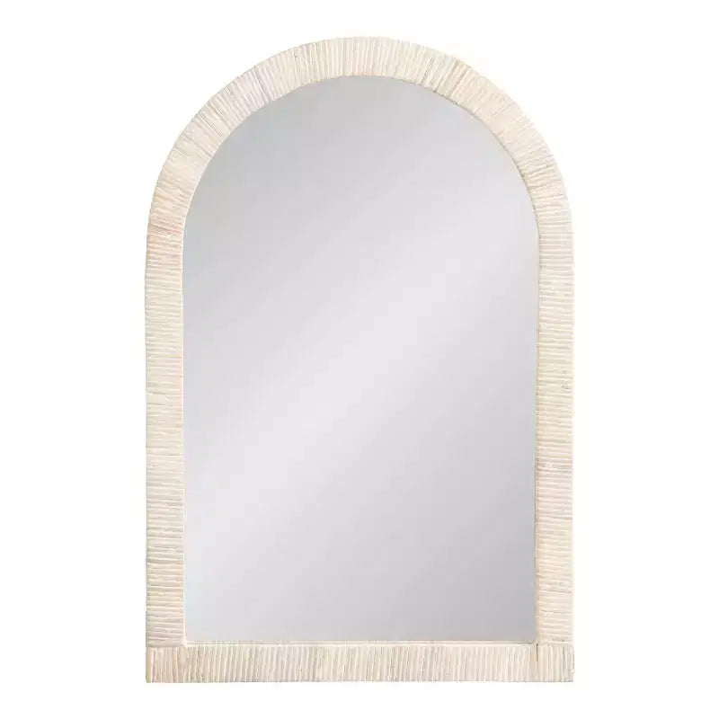 Espejo de pared enmarcado con arco Rahfy de 20x30