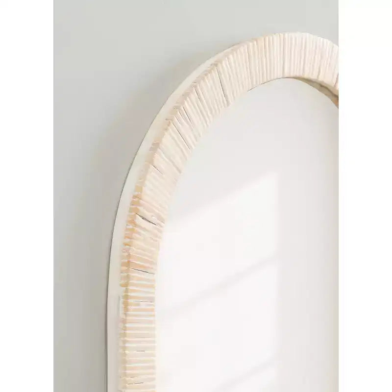 Espejo de pared enmarcado con arco Rahfy de 20x30