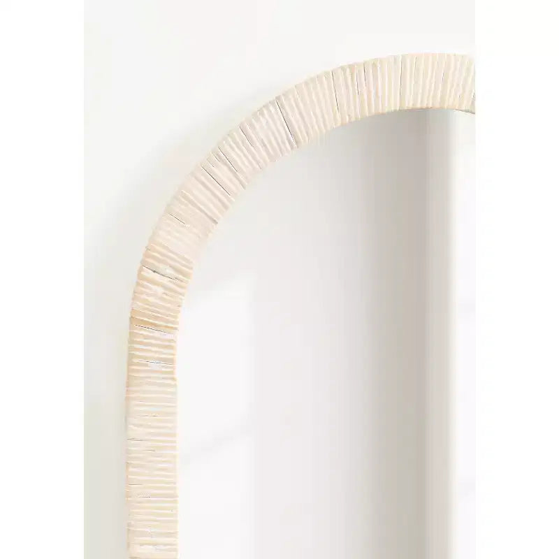 Espejo de pared enmarcado con arco Rahfy de 20x30