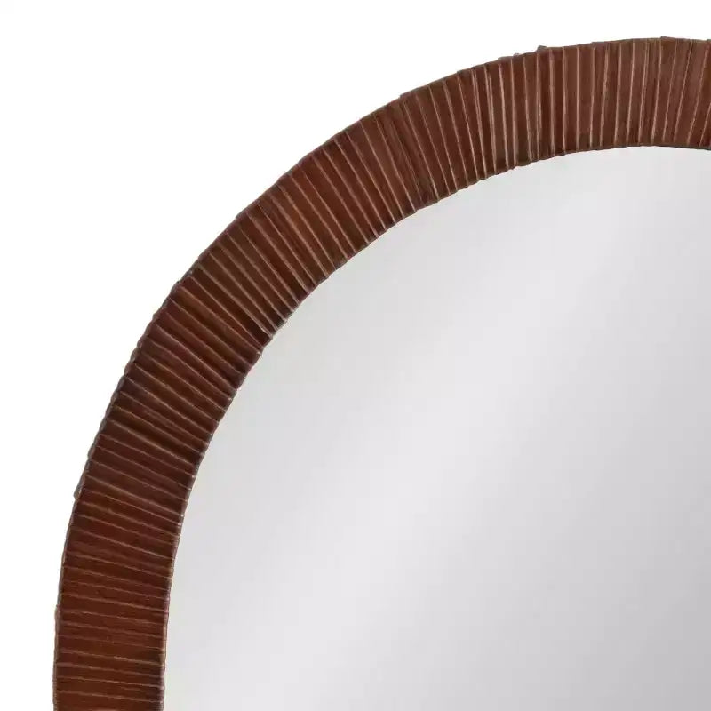 Espejo de pared enmarcado con arco Rahfy de 20x30
