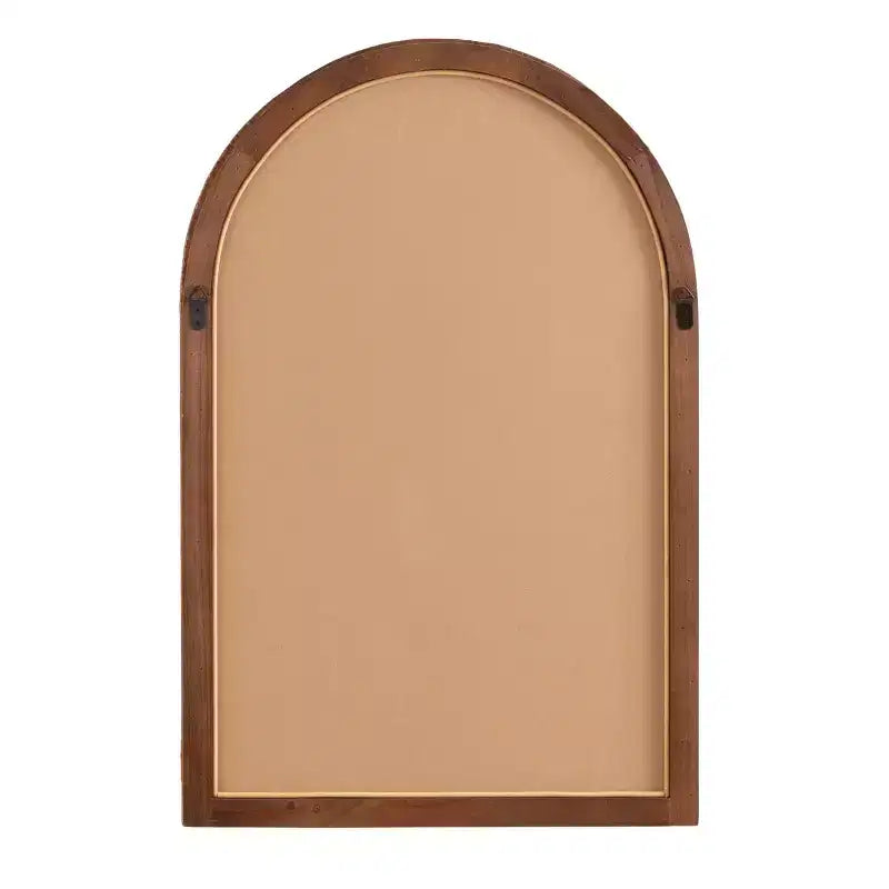 Espejo de pared enmarcado con arco Rahfy de 20x30