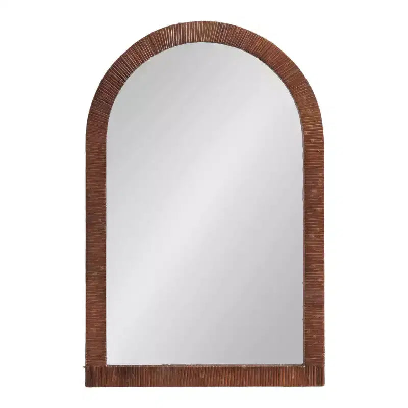 Espejo de pared enmarcado con arco Rahfy de 20x30