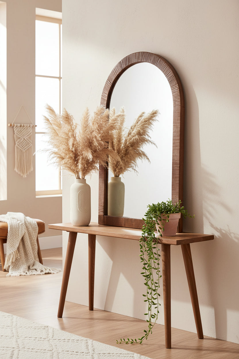 Kate & Laurel All Things Decor 20x30 Rahfy Arch Framed Wall Mirror